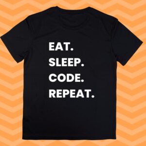 Eat Slep Code Repeat T-Shirt