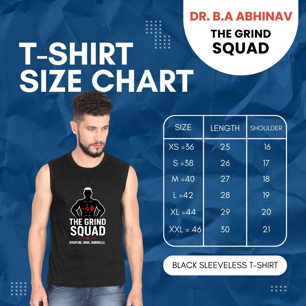 The Grind Squad - Men's Sleeveless T-Shirt - Image 4