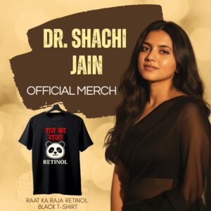 Raat Ka Raja Retinol - Black T-Shirt