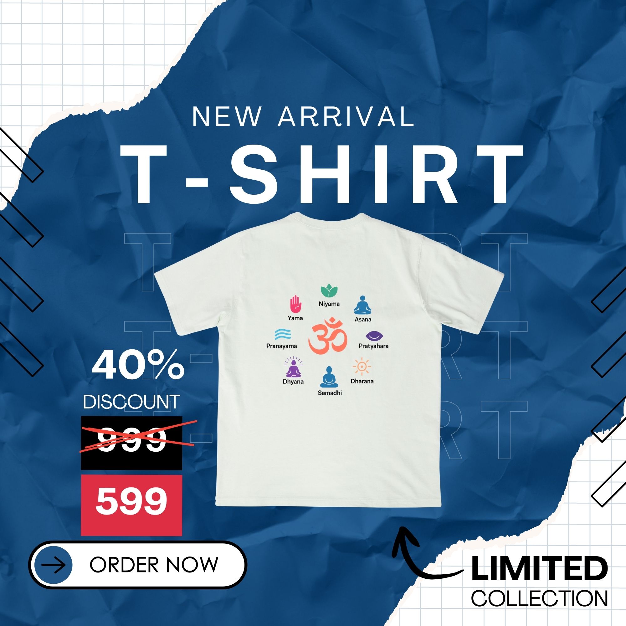 Ashtang Yog - T-Shirt - Image 5