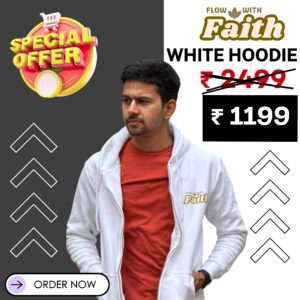 Flow with Faith — Hoodie by Arveen Poonia