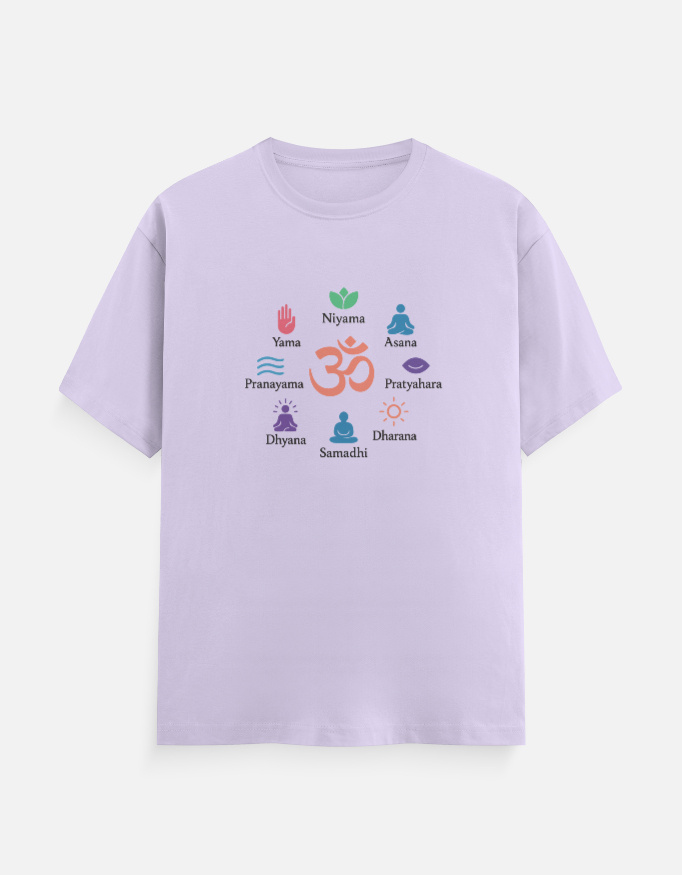 Ashtaang Yog - Lavender T-Shirt